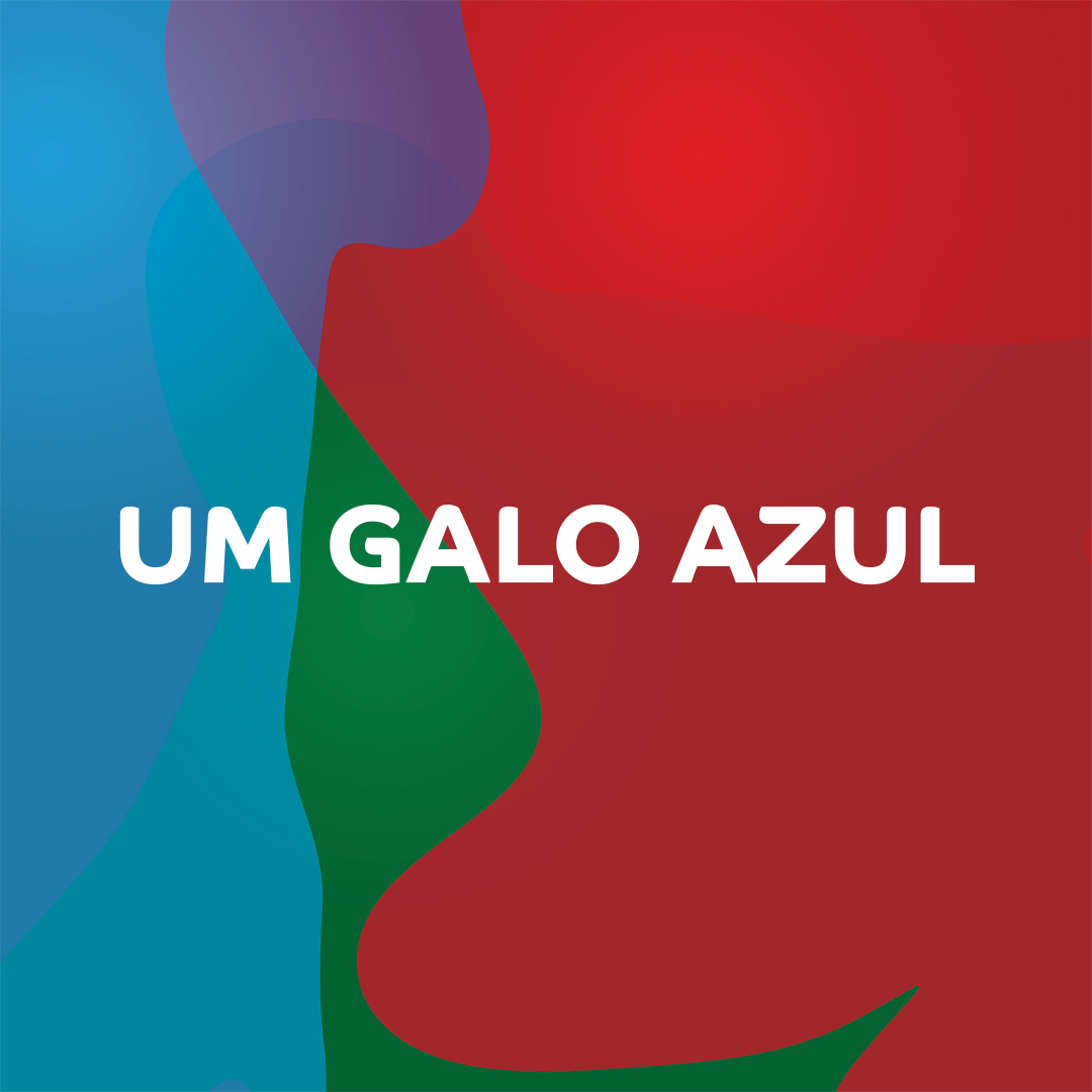 Um Galo Azul
