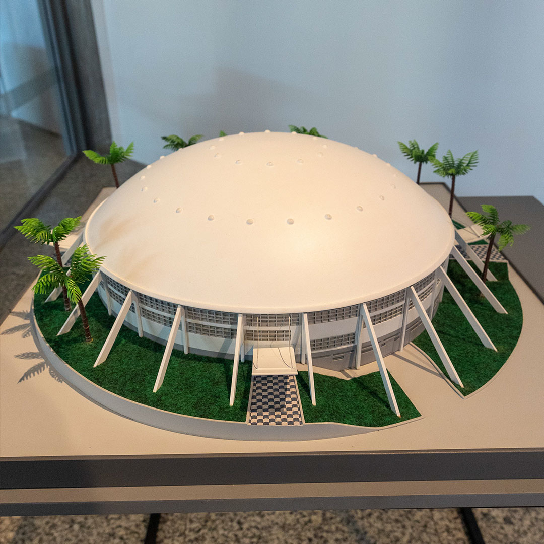 Maquete: O Ginásio do Bolão