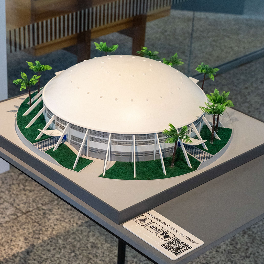 Maquete: O Ginásio do Bolão